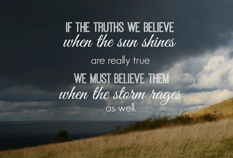 No my dear, life isn’t&nbsp;fair